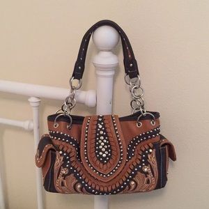 Montana West Conceal Carry Bling handbag Purse